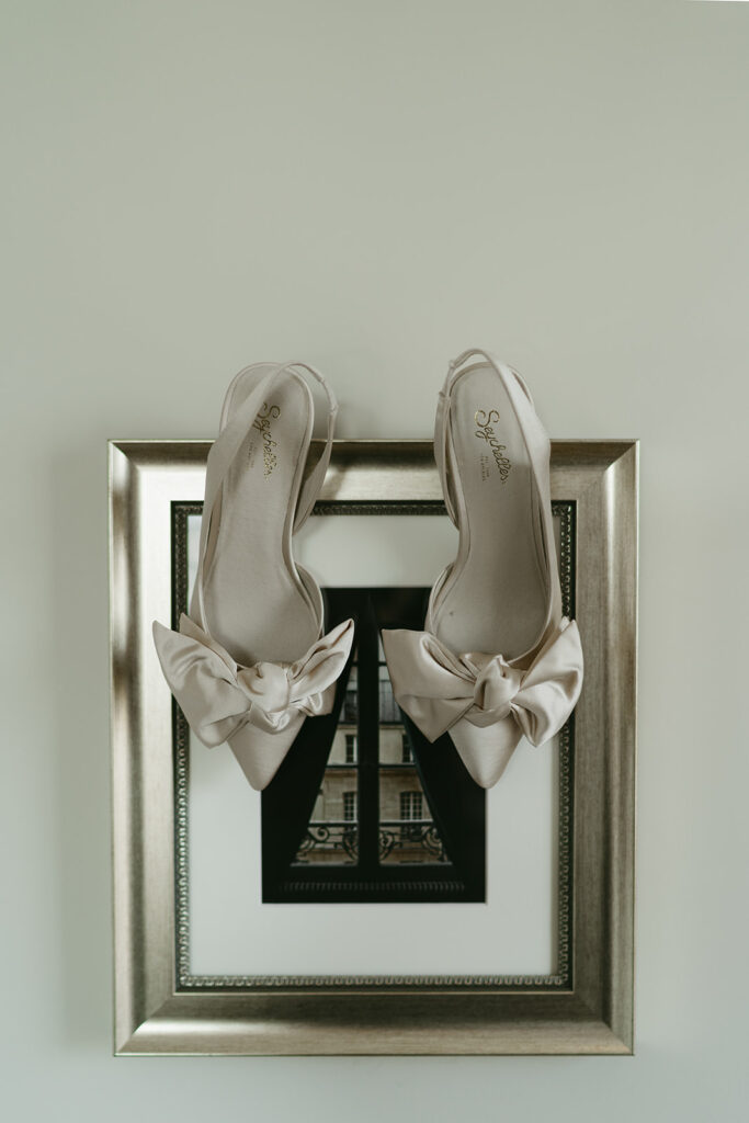 Bride wedding shoes