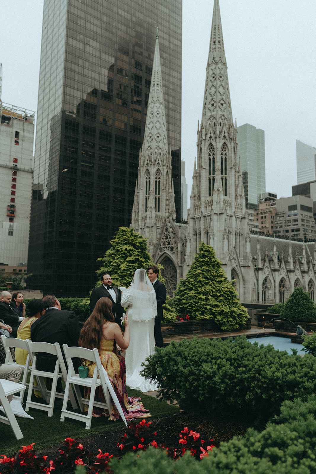 Madison + Dylan 620 Loft and Garden Wedding bride and groom exchanging vows at 620 loft & garden wedding, shot by elsie goodman, a destination and NYC wedding photographer