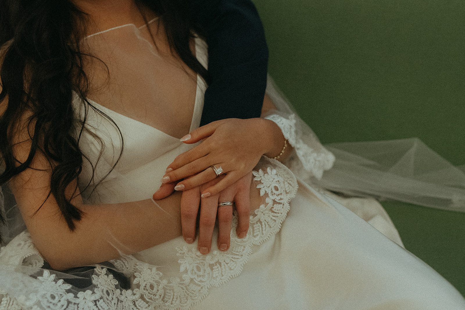 Alex + Bardo NYC Elopement Photos close up of bride and groom's hands waiting to elope at city hall, shot by elsie goodman, a destination, wedding and NYC elopement photographer